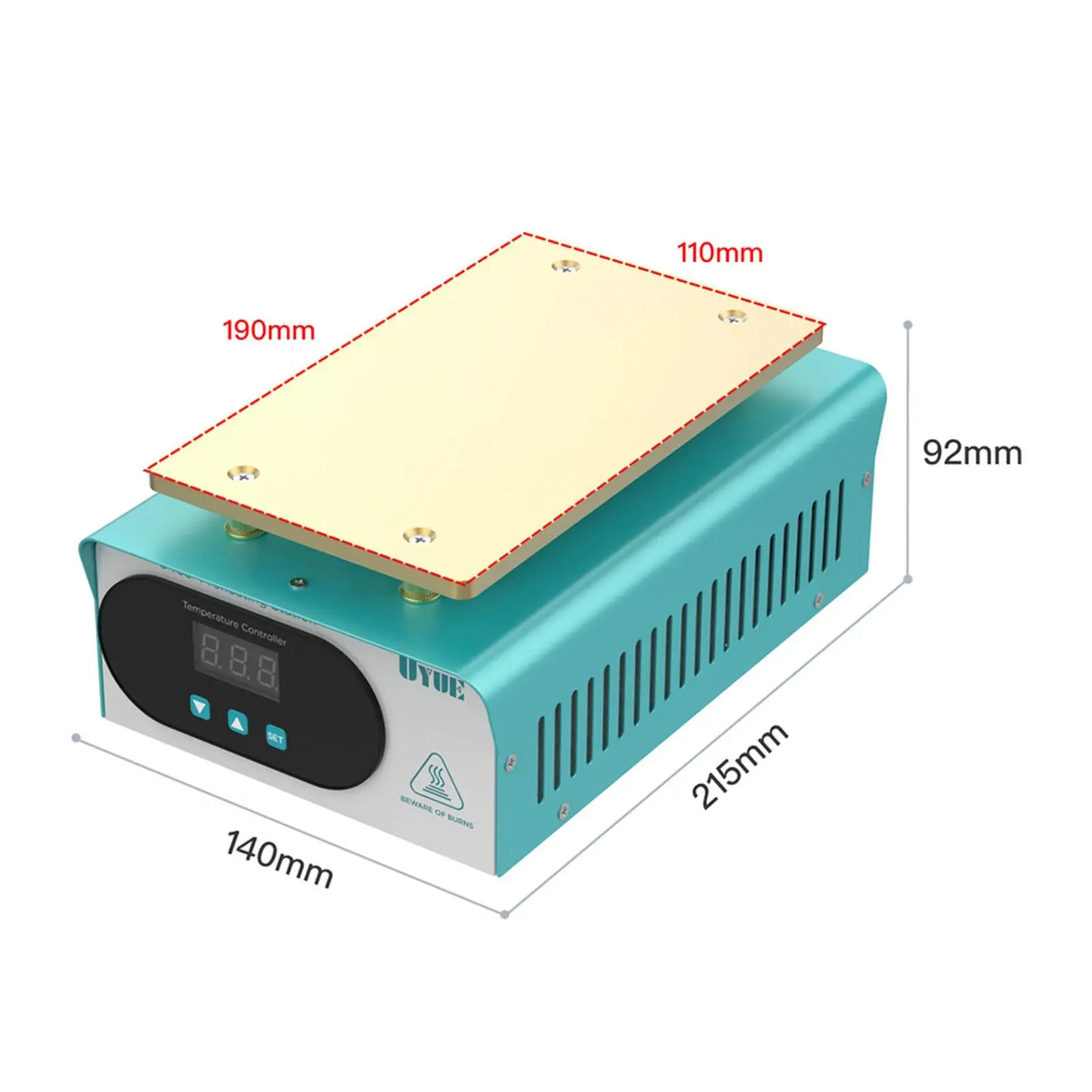 Mini Hot Plate 220V Portable Constant Temperature Soldering Pro Heating Tool Hot Plate Soldering Heater Station Welder EU Plug
Mini Hot Plate 220V Portable Constant Temperature Soldering Pro Heating Tool Hot Plate Soldering Heater Station Welder EU Plug