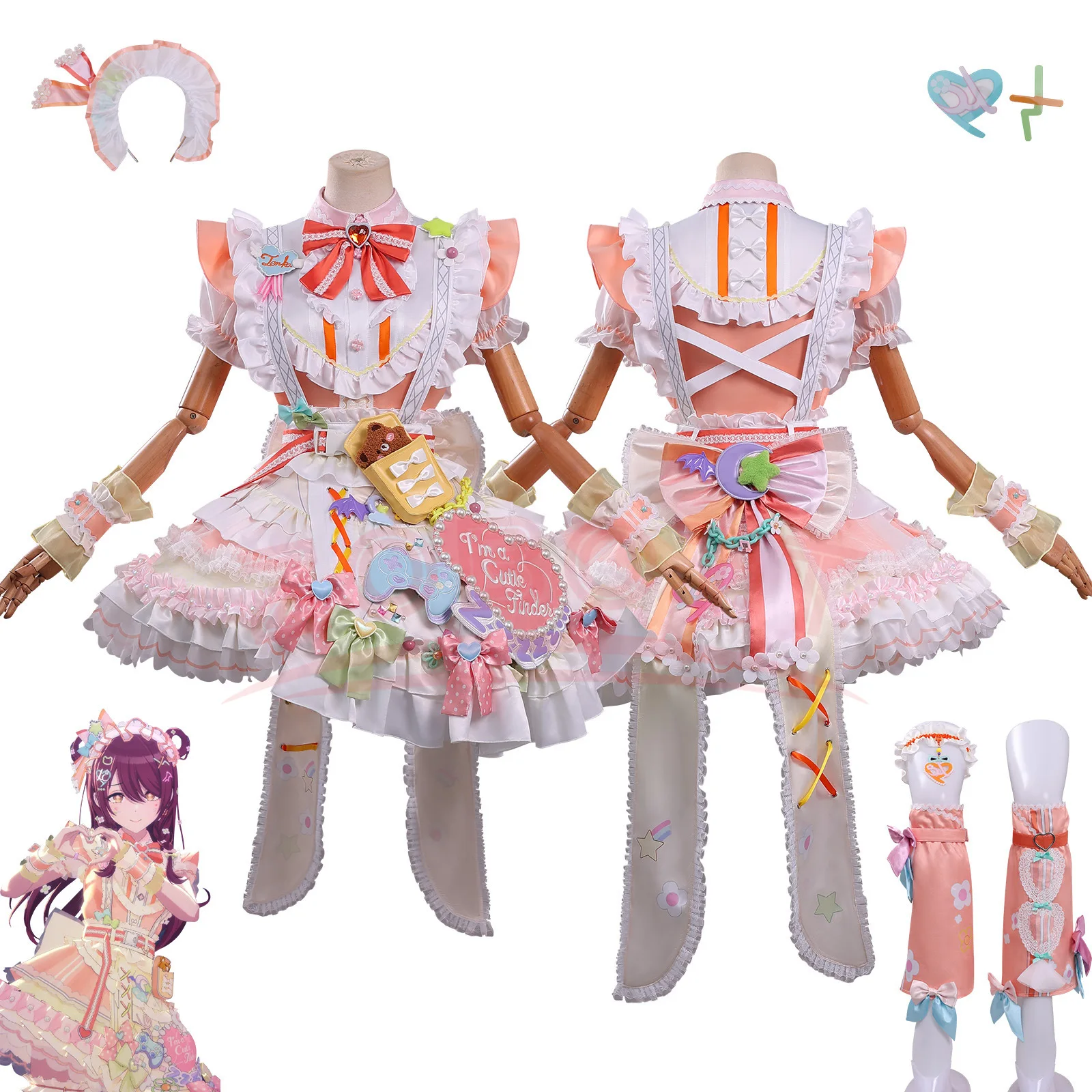 Костюм для косплея по аниме Tenka Osaki: серия коллабораций, игровой костюм Tenka Osaki Idol, размеры XS-3XL, для Хэллоуина и карнавальных вечеринок
Костюм для косплея по аниме Tenka Osaki: серия коллабораций, игровой костюм Tenka Osaki Idol, размеры XS-3XL, для Хэллоуина и карнавальных вечеринок
