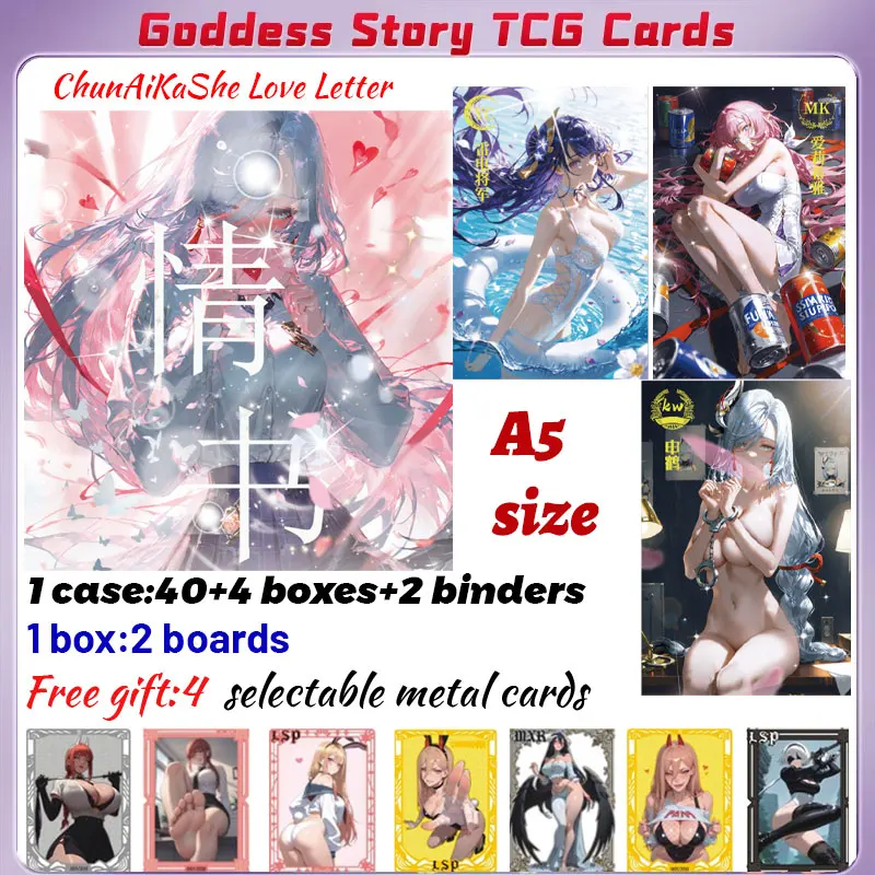Новейшие доски ChunAiKaShe Love Letter A5 2025 года, акриловые доски Waifu Borad, аниме, редкая коллекция для хобби, ACG Girls
Новейшие доски ChunAiKaShe Love Letter A5 2025 года, акриловые доски Waifu Borad, аниме, редкая коллекция для хобби, ACG Girls