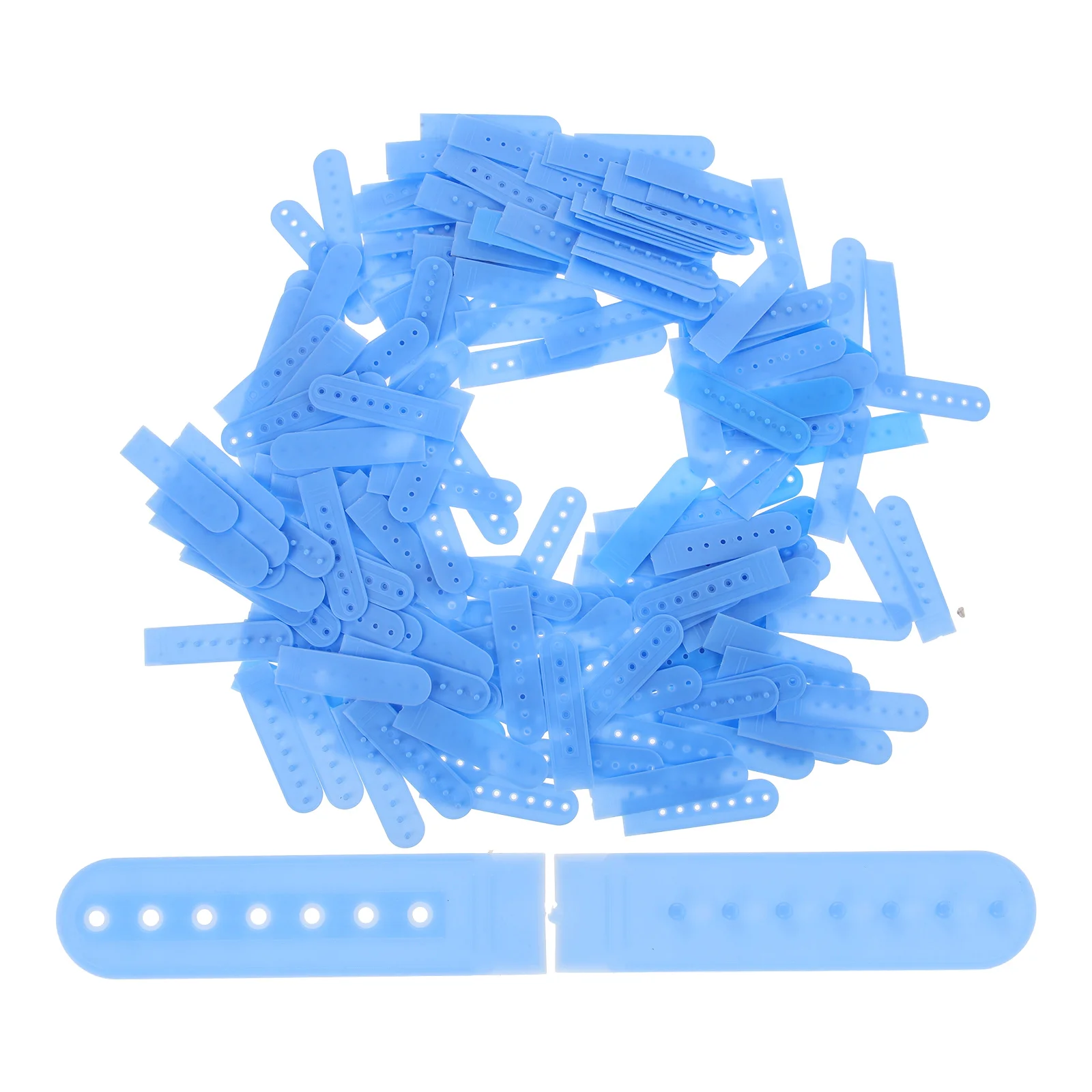 100pcs Hat Plastic Hat Extender Snapback Cap Buckle Adjustable Snapback Extender Replacer 7 Holes Blue Straps
100pcs Hat Plastic Hat Extender Snapback Cap Buckle Adjustable Snapback Extender Replacer 7 Holes Blue Straps