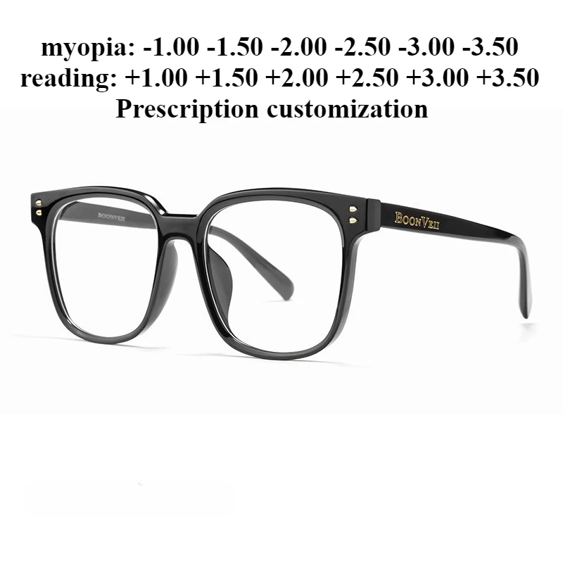 55mm-149mm New Women's Large Face Ultra-light Retro Large Frame Fashion Myopia Anti-blue Light Reading Glasses
55mm-149mm New Women's Large Face Ultra-light Retro Large Frame Fashion Myopia Anti-blue Light Reading Glasses