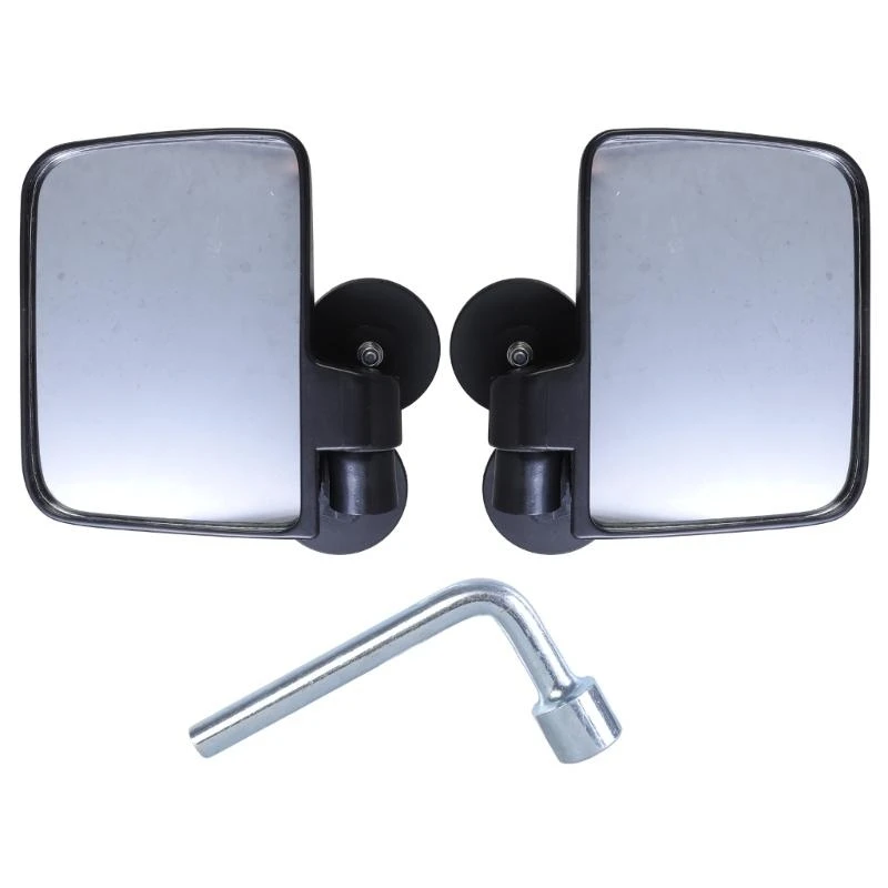 Golf Cart Side Mirrors with Screws Gasket Universal Replacement Strong Side Mirrors Adjustable Rearview Mirror R6FB
Golf Cart Side Mirrors with Screws Gasket Universal Replacement Strong Side Mirrors Adjustable Rearview Mirror R6FB