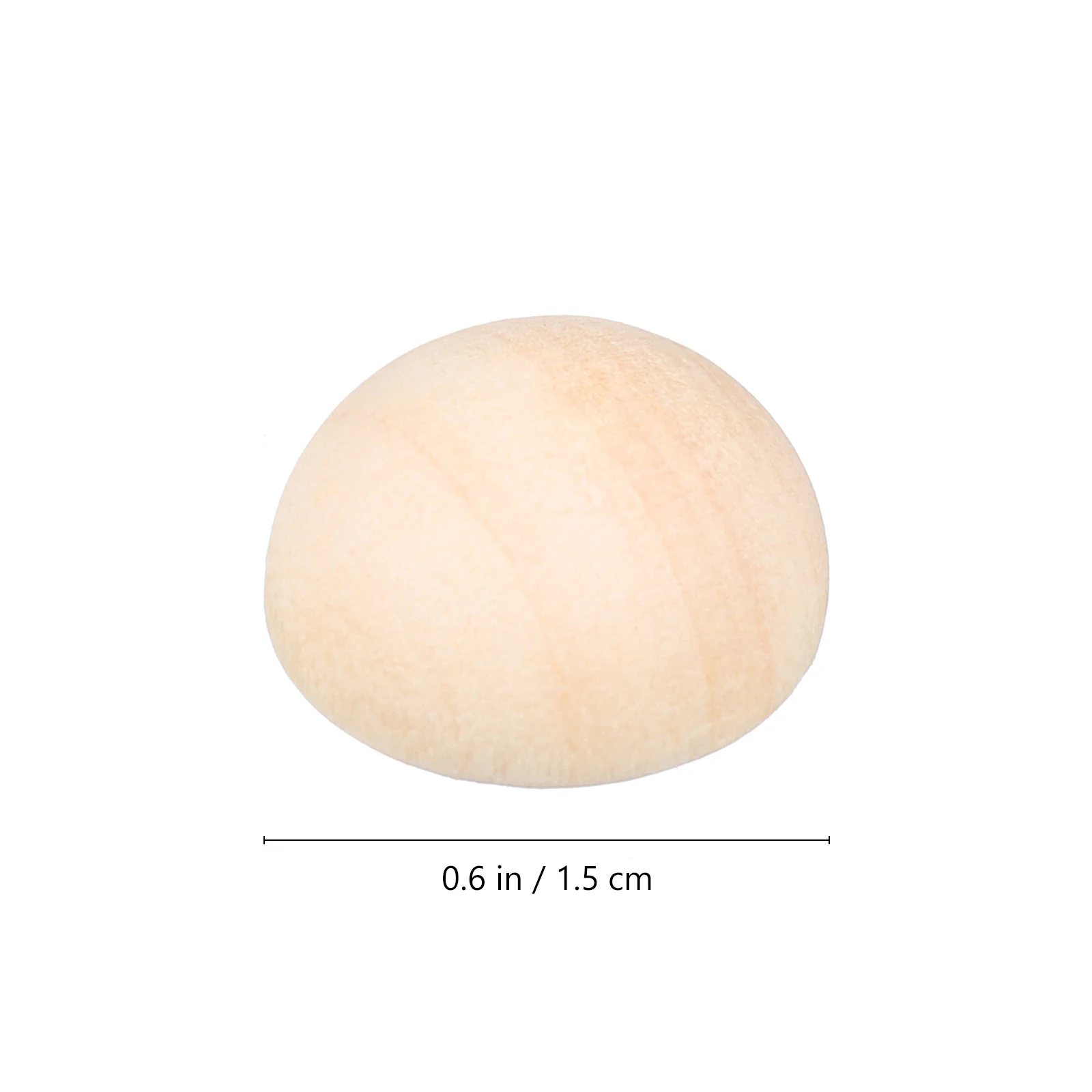100Pcs Half Wooden Balls Smooth Solid Wood Half Spheres Craft Balls DIY Wooden Beads for Jewelry Decor
100Pcs Half Wooden Balls Smooth Solid Wood Half Spheres Craft Balls DIY Wooden Beads for Jewelry Decor