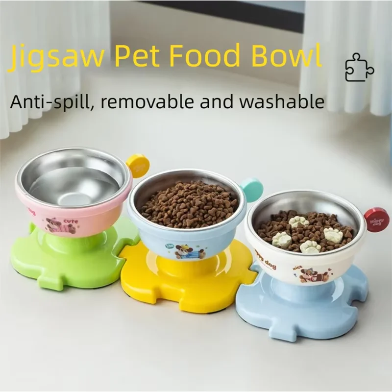 Pet Stainless Steel Cat Bowl Anti-Slip Durable Colorful Splitable Design for Cats
Pet Stainless Steel Cat Bowl Anti-Slip Durable Colorful Splitable Design for Cats