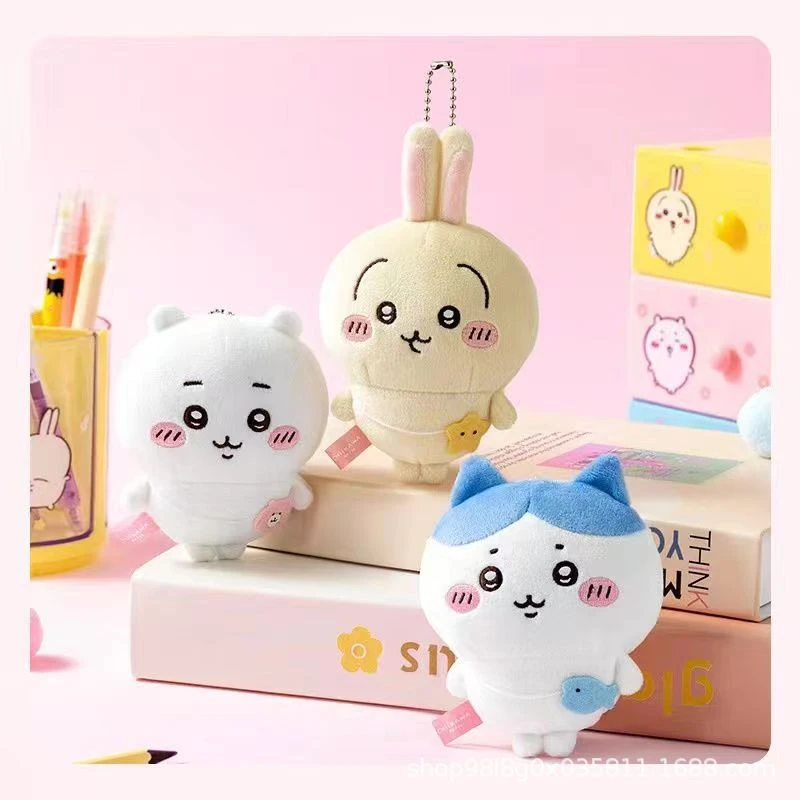 Chiikawa Anime Cartoon Plush Dolls, Self-Deprecating Bear, Hachiware, Usagi, Keychain Pendant Stuffed Toys Gifts
Chiikawa Anime Cartoon Plush Dolls, Self-Deprecating Bear, Hachiware, Usagi, Keychain Pendant Stuffed Toys Gifts