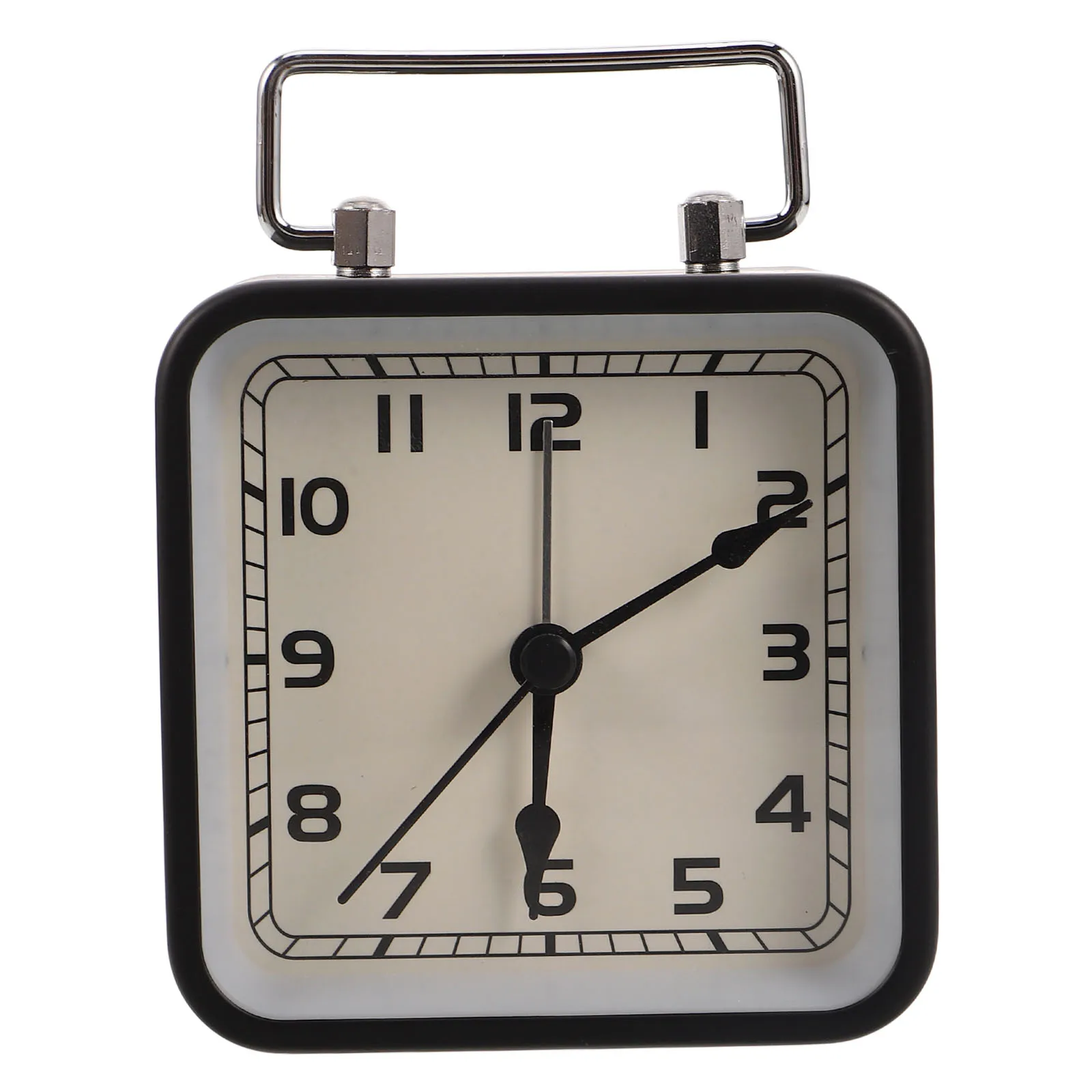 Silent Clock 1 Black Square Desk Alarm Clocks for Kids Bedroom Student Analog Portable Travel Bathrooms
Silent Clock 1 Black Square Desk Alarm Clocks for Kids Bedroom Student Analog Portable Travel Bathrooms