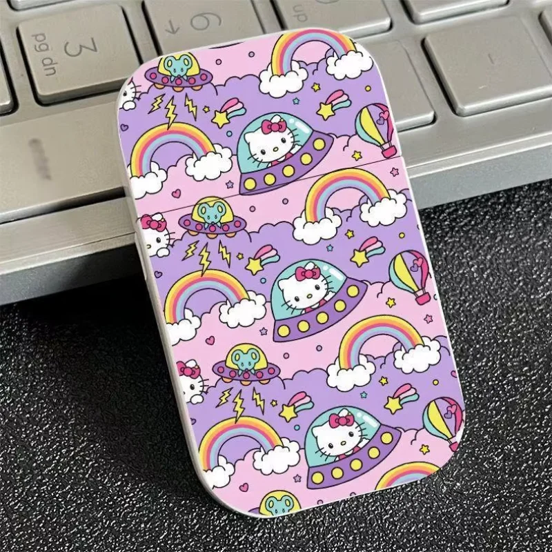 2025 Sanrio Kawaii Hello Kitty Lighter, Pink Flame Windproof Metal Lighter, Complimentary Small Tools, Wholesale ,Customized
2025 Sanrio Kawaii Hello Kitty Lighter, Pink Flame Windproof Metal Lighter, Complimentary Small Tools, Wholesale ,Customized