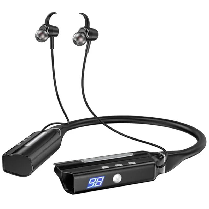 EARDECO 500 Hrs Playback Bluetooth Earphone Headphone TWS Wireless Headphones As Power Bank Sports Neckband Earphones Headset
EARDECO 500 Hrs Playback Bluetooth Earphone Headphone TWS Wireless Headphones As Power Bank Sports Neckband Earphones Headset