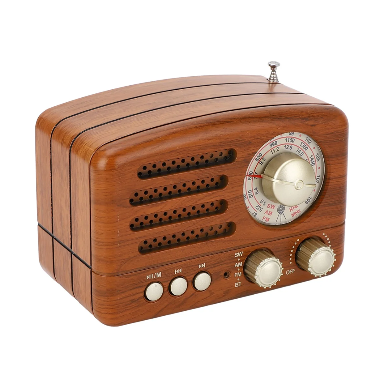 POP-lRetro Bluetooth Speaker Wireless Great Sound Quality Portable AM FM Radio for Bedroom Dining Room
POP-lRetro Bluetooth Speaker Wireless Great Sound Quality Portable AM FM Radio for Bedroom Dining Room