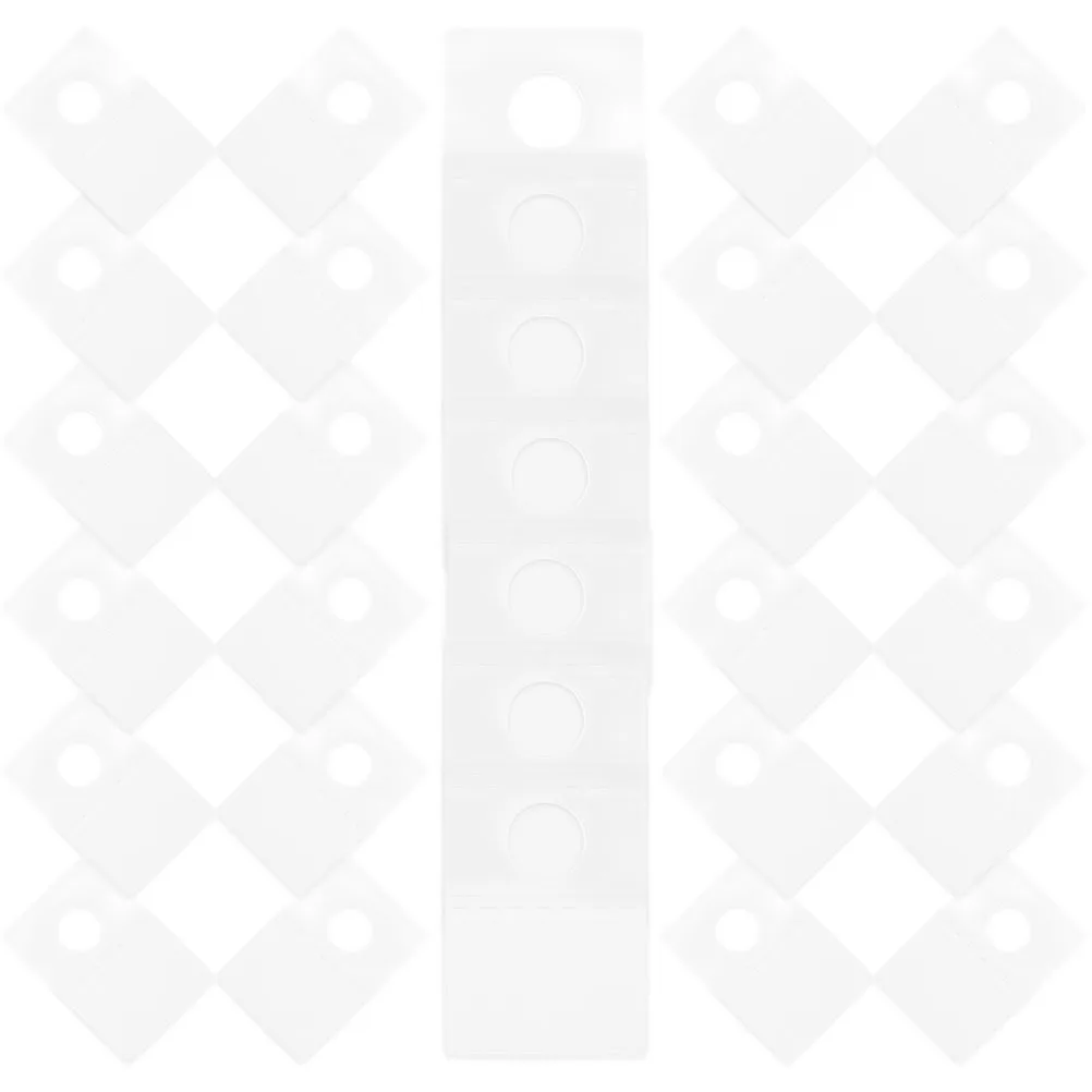 300pcs Self adhesive PVC Hanging Tabs Clear Transparent Strong Adhesion Wall Clothes Racks Tags Hanger Retail Display
300pcs Self adhesive PVC Hanging Tabs Clear Transparent Strong Adhesion Wall Clothes Racks Tags Hanger Retail Display