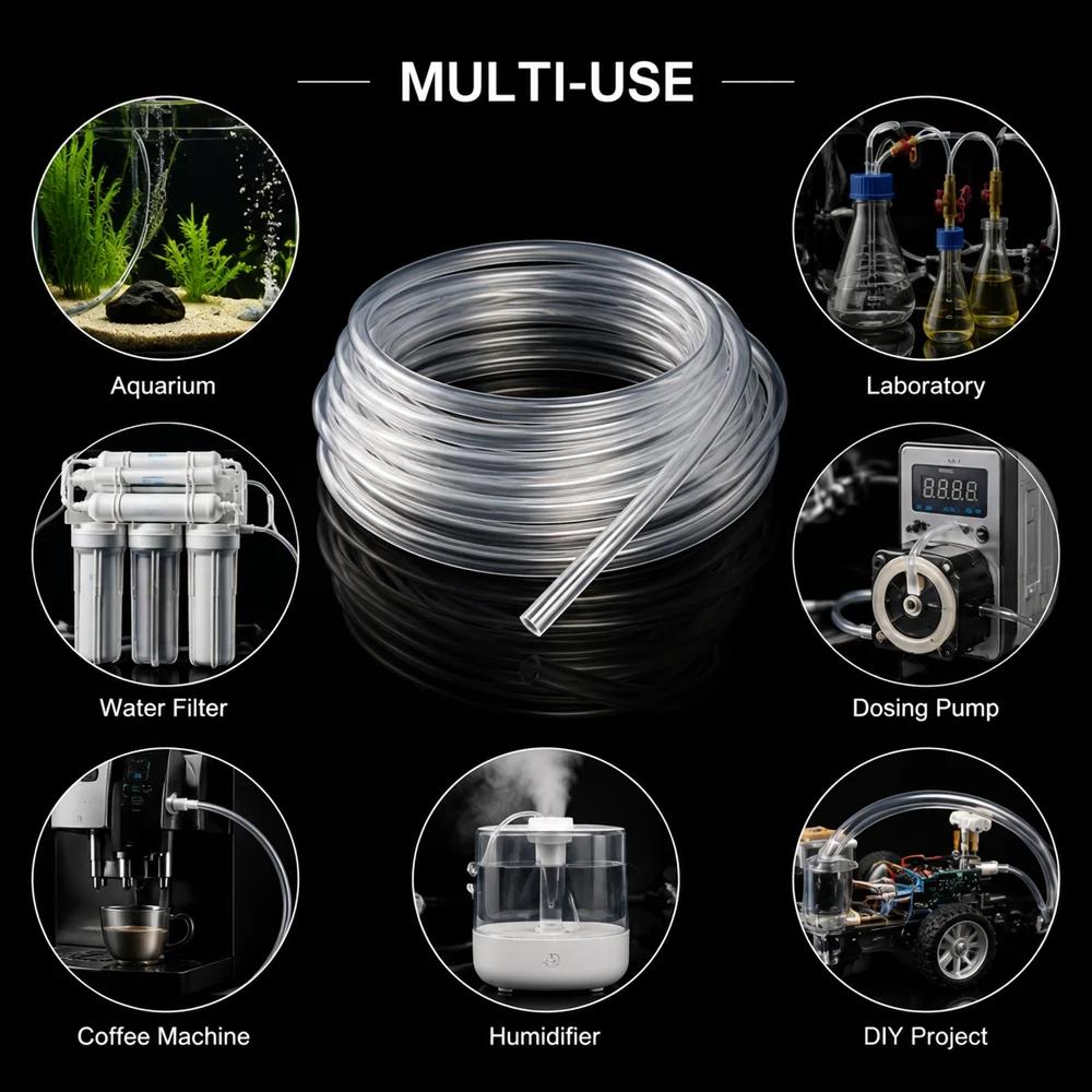 10M food grade transparent PVC capillary tube with an inner diameter of 0.8-3.0mm moisture-proof and not easily aged
10M food grade transparent PVC capillary tube with an inner diameter of 0.8-3.0mm moisture-proof and not easily aged