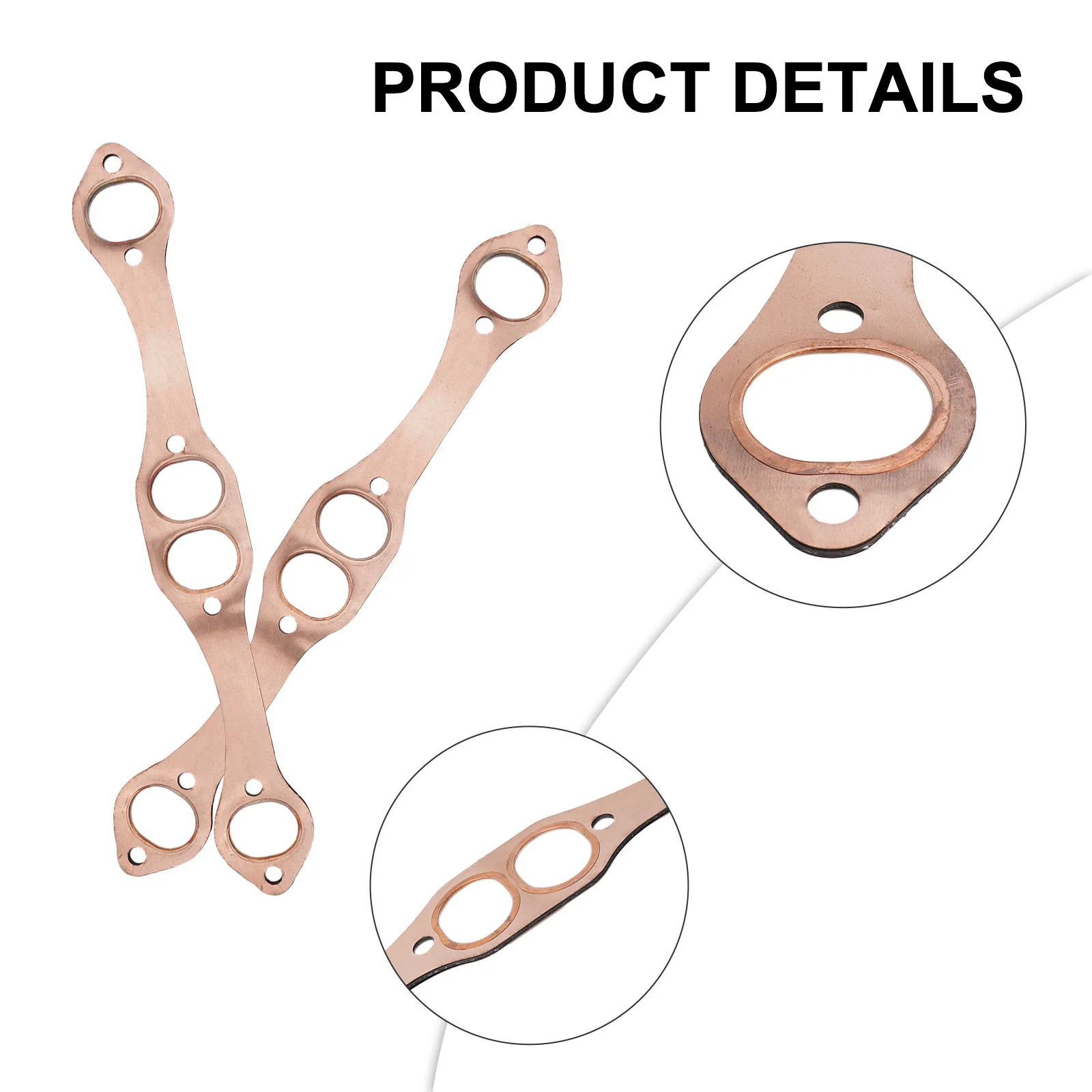 High-quality Gasket Exhaust Manifold Accessories Easy Installation For Chevrolet Hand Tools Oval Port Parts Repair
High-quality Gasket Exhaust Manifold Accessories Easy Installation For Chevrolet Hand Tools Oval Port Parts Repair