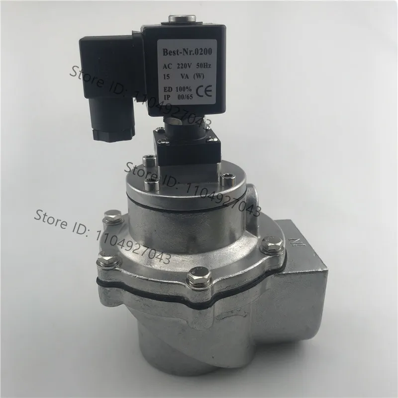 for Huaneng type electromagnetic pulse valve right angle 1.5 inch, paint dedusting valve DC24V AC220V
for Huaneng type electromagnetic pulse valve right angle 1.5 inch, paint dedusting valve DC24V AC220V