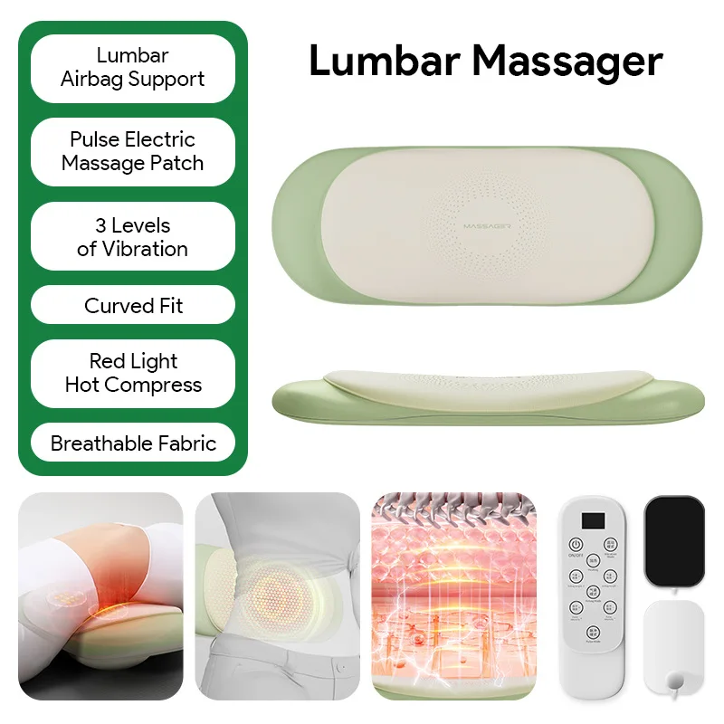 Lumbar Massager Top Waist Curvature Micro Current Pulse Hot Compress Lumbar Pain Lumbar Disc Protrusion
Lumbar Massager Top Waist Curvature Micro Current Pulse Hot Compress Lumbar Pain Lumbar Disc Protrusion