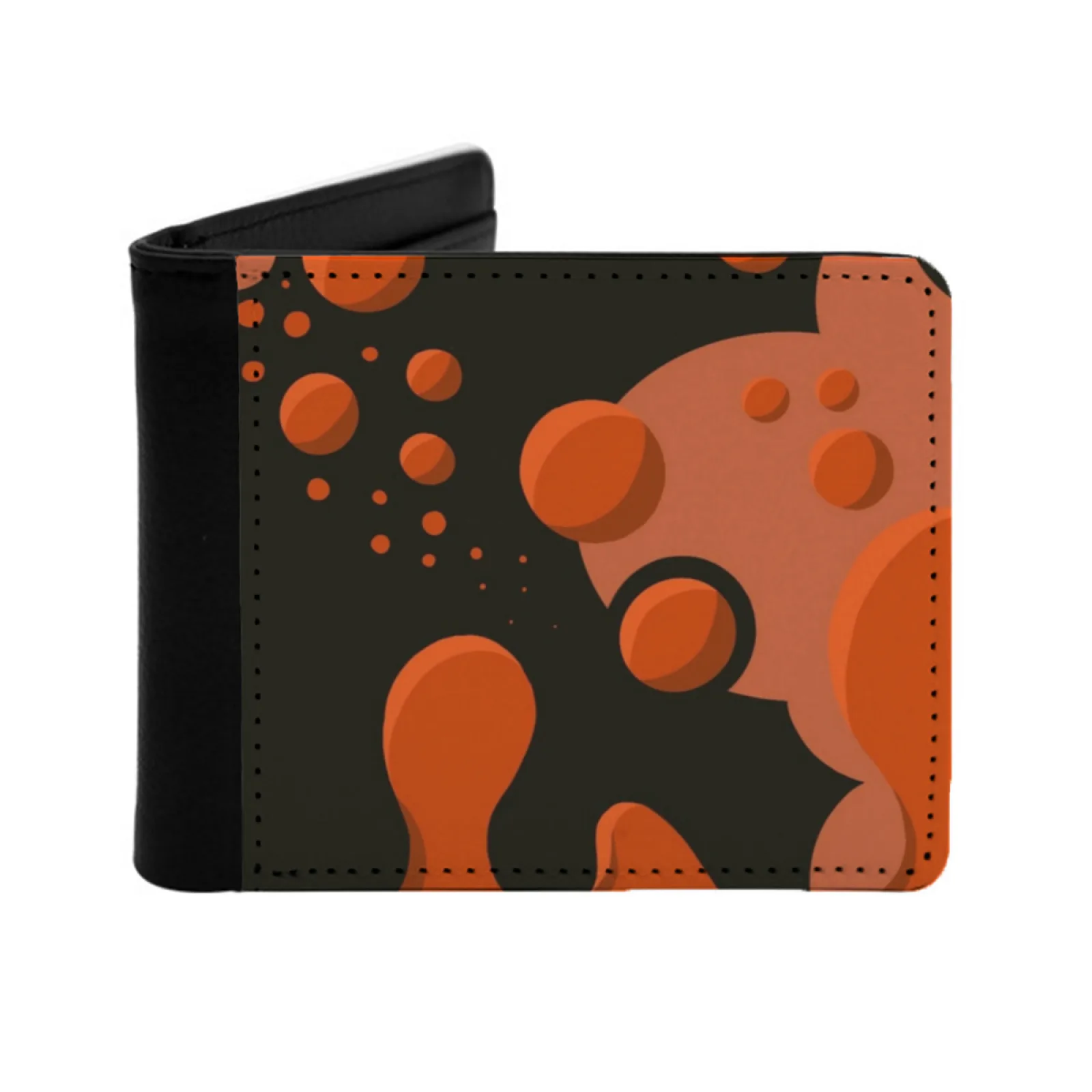Cheese Personalized Men's Leather Wallet Card Money Bag Pu Leather Wallet Orange Abstract Pattern Cheese Personalized Print
Cheese Personalized Men's Leather Wallet Card Money Bag Pu Leather Wallet Orange Abstract Pattern Cheese Personalized Print