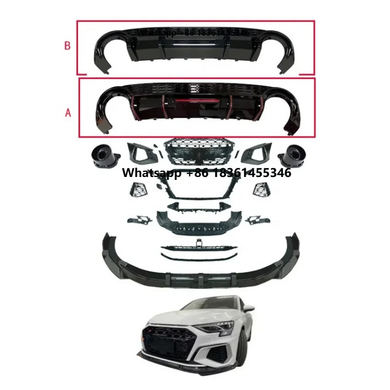 Car Accessories Rear Lip Front Lip Bumpers Grille A3 2020-2022 Upgraded RS3 Style Body Kit Body Kits for
Car Accessories Rear Lip Front Lip Bumpers Grille A3 2020-2022 Upgraded RS3 Style Body Kit Body Kits for