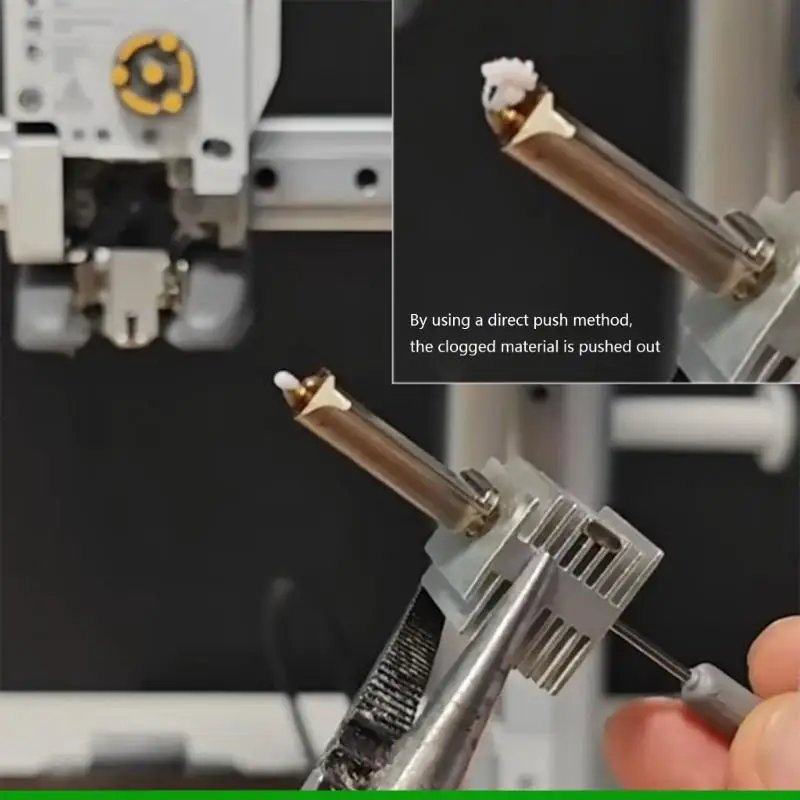 U55C Инструмент для чистки сопел принтера для удаления нитей смолы 1,75 мм
U55C Инструмент для чистки сопел принтера для удаления нитей смолы 1,75 мм