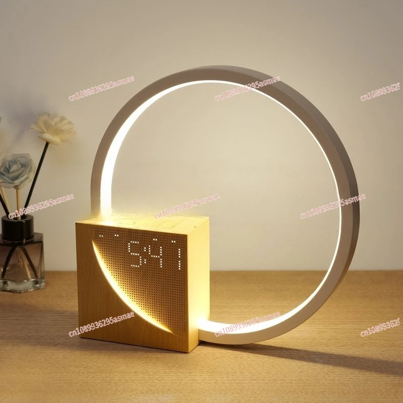 Multifunctional Bedside Lamp with Alarm Clock - 10W Charger White Noise Touch Eye-Caring Wake-Up Light
Multifunctional Bedside Lamp with Alarm Clock - 10W Charger White Noise Touch Eye-Caring Wake-Up Light