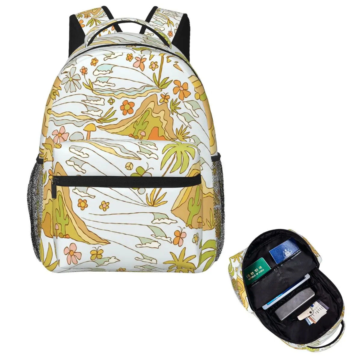 From Desert To The Sea Surf Wander By Surfy Birdy Student Backpack School Bag Hiking Travel Daypack Fashion Bookbag Shoulder Bag
From Desert To The Sea Surf Wander By Surfy Birdy Student Backpack School Bag Hiking Travel Daypack Fashion Bookbag Shoulder Bag