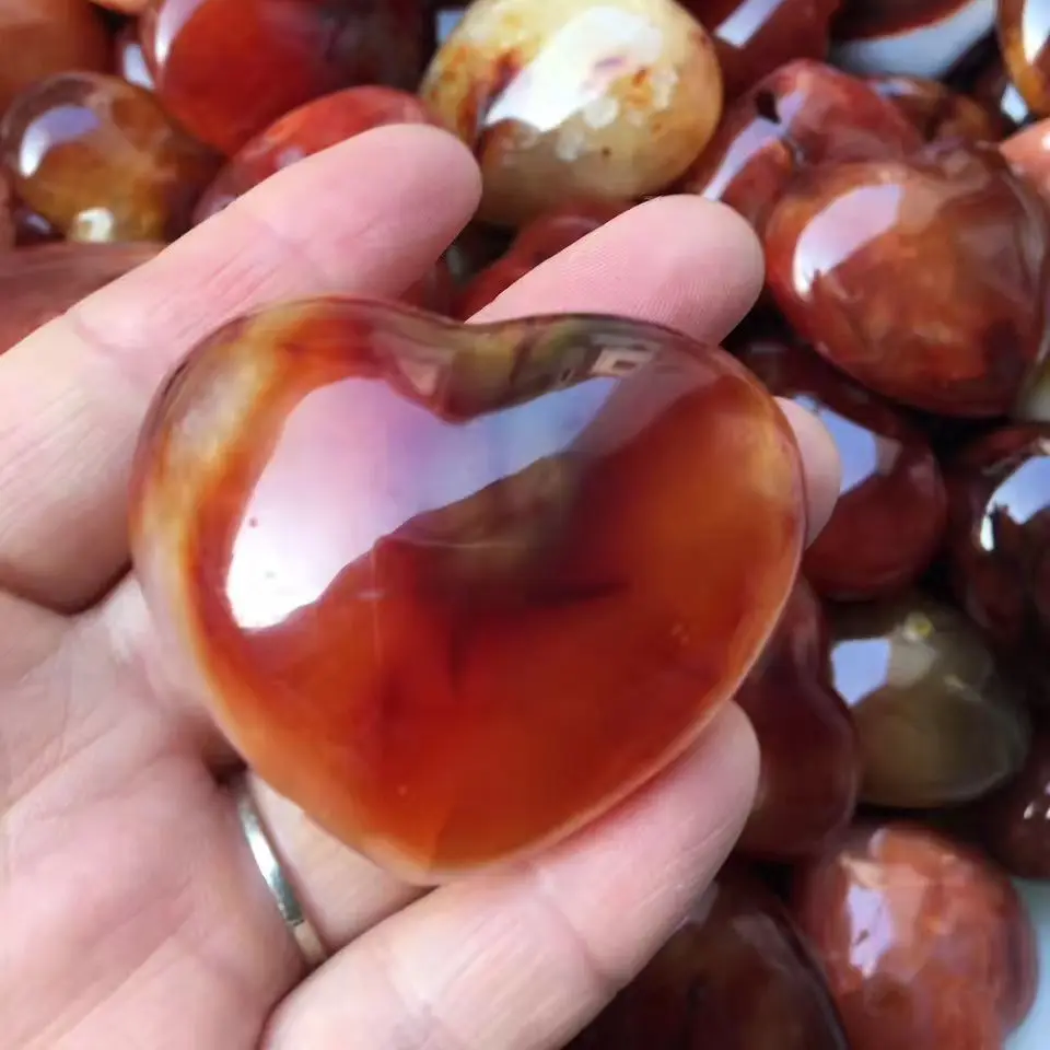 3pcs 40mm 100% Natural Crystal Red Agate Heart Spiritual Meditation Feng Shui Heart Shape Heart Healing Crystal Home Ornament
3pcs 40mm 100% Natural Crystal Red Agate Heart Spiritual Meditation Feng Shui Heart Shape Heart Healing Crystal Home Ornament