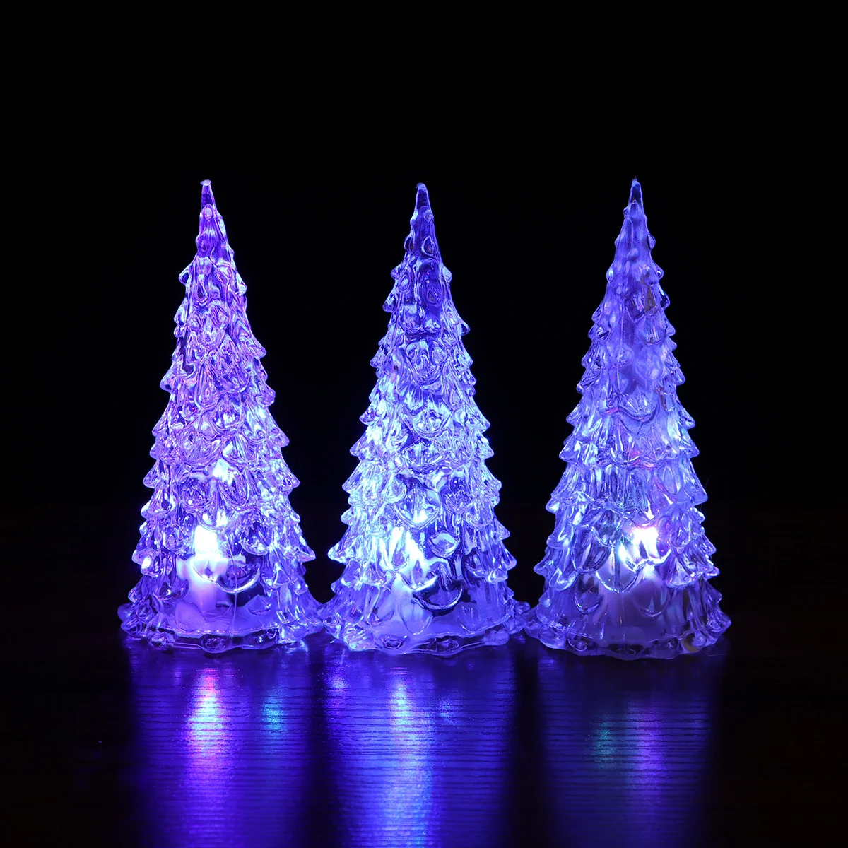 12Pcs Mini Crystal LED Color Changing Christmas Tree Tabletop Night Light Festive Decoration for Desktop Holiday
12Pcs Mini Crystal LED Color Changing Christmas Tree Tabletop Night Light Festive Decoration for Desktop Holiday