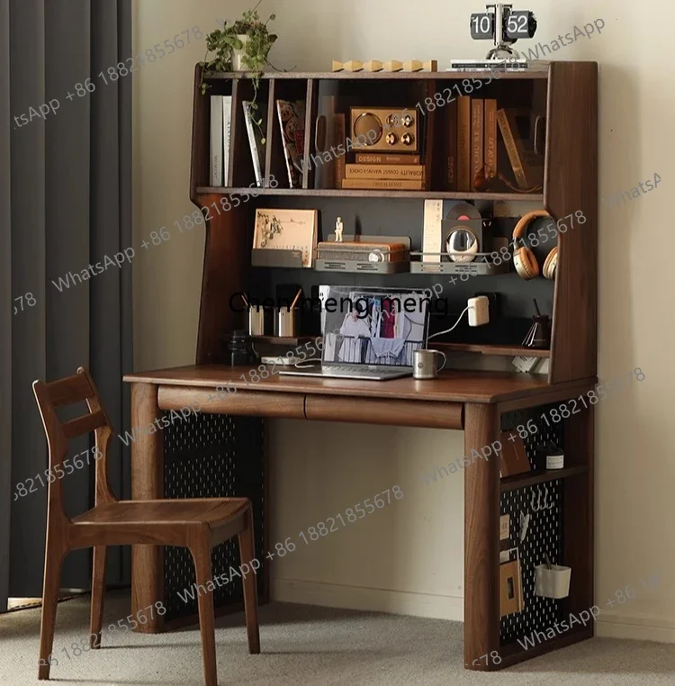 North American black walnut solid wood desk household computer desk living room study reading table
North American black walnut solid wood desk household computer desk living room study reading table