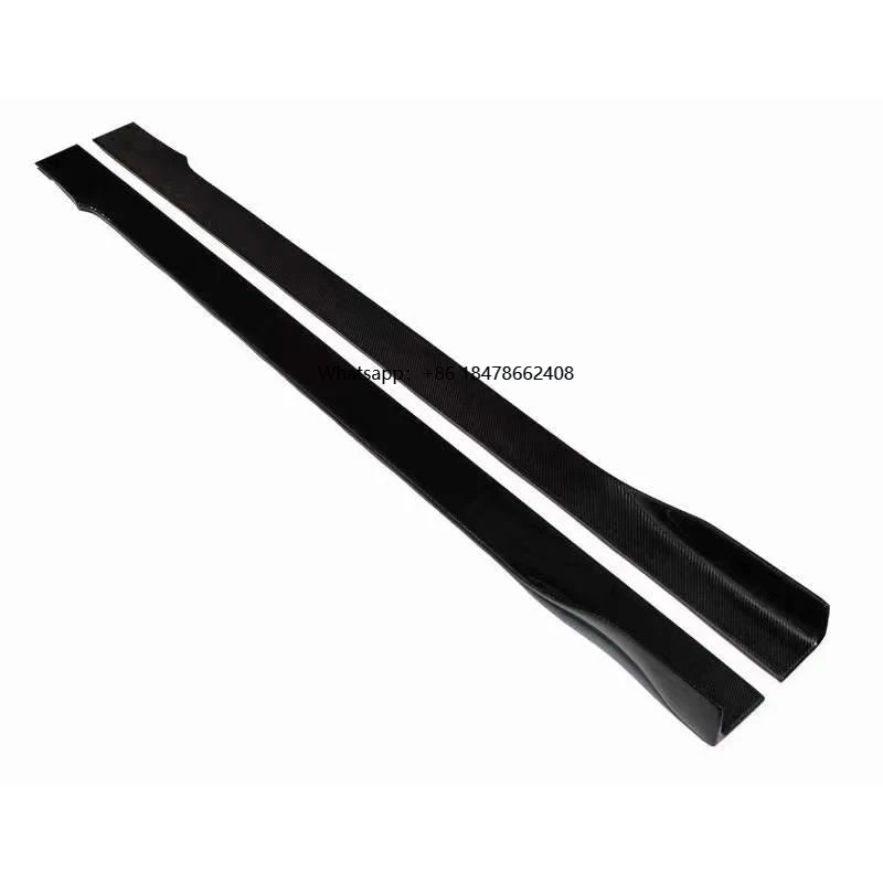 Universal Carbon Fiber Side Skirts Blade & Wrapped Edge Options Custom Length 54CM to 240CM Carbon Fiber Side Skirts All Car
Universal Carbon Fiber Side Skirts Blade & Wrapped Edge Options Custom Length 54CM to 240CM Carbon Fiber Side Skirts All Car