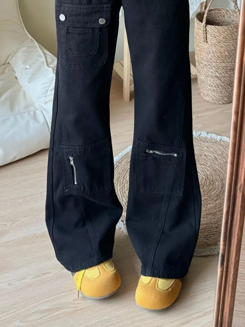American Sle Men's And Women's Bla Bell Bot Workwear Jeans High Street Vibe Logging Straight Leg Micro Flared Denim
American Sle Men's And Women's Bla Bell Bot Workwear Jeans High Street Vibe Logging Straight Leg Micro Flared Denim