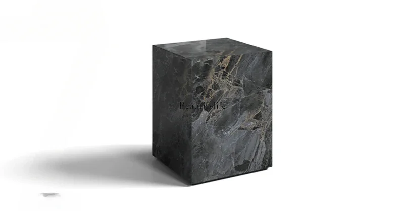 Italian minimalist rock slab edge few light luxury modern large flat high-end sofa side cabinet
Italian minimalist rock slab edge few light luxury modern large flat high-end sofa side cabinet