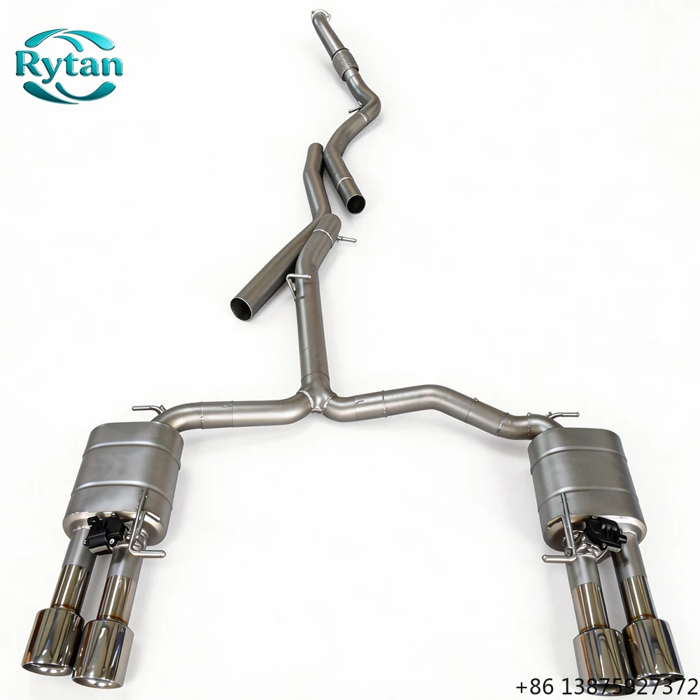 Rytan Performance Valved 304 Stainless Steel Valvetronic Exhaust Pipe System Catback for A6 C8 Four Out
Rytan Performance Valved 304 Stainless Steel Valvetronic Exhaust Pipe System Catback for A6 C8 Four Out