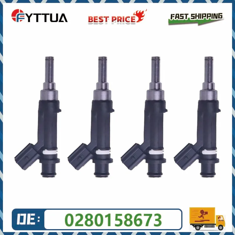 4pcs High Quality Fuel Injection 0280158673 23250-0y050 For Toyota Yaris Prius 1.3L New 232500y050
4pcs High Quality Fuel Injection 0280158673 23250-0y050 For Toyota Yaris Prius 1.3L New 232500y050