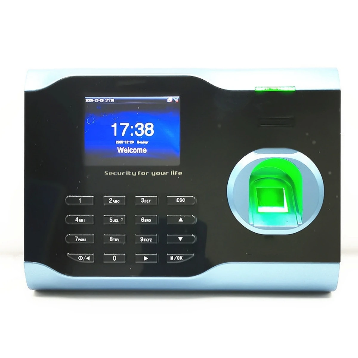 U160 Fingerprint Attendance Machine 2.8 Inch Screen TCP/IP WiFi 3000 User Capacity Office Attendance Device