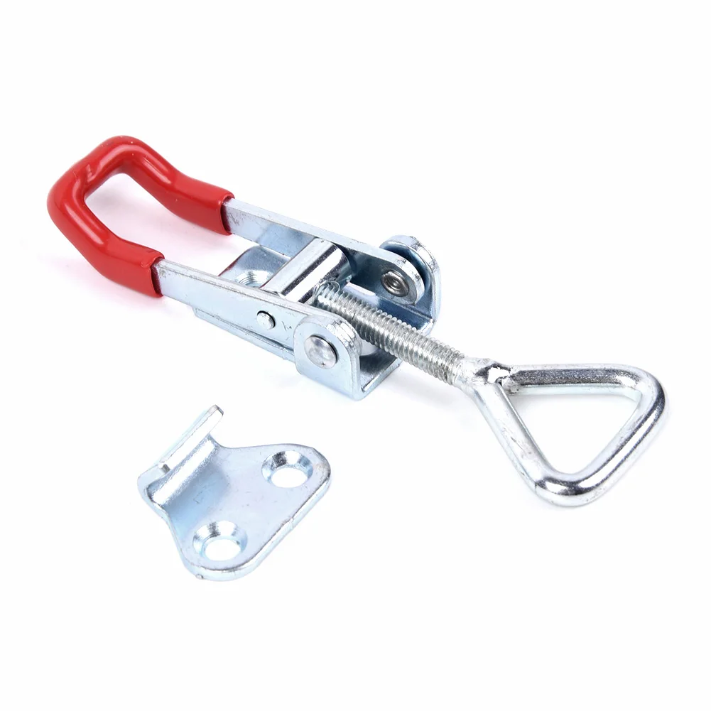 Sturdy Metal Toggle Clip Clamp, 220 Lbs Holding Capacity, Suitable for Welding, Machine Operation, Electronics Assembly 5
Sturdy Metal Toggle Clip Clamp, 220 Lbs Holding Capacity, Suitable for Welding, Machine Operation, Electronics Assembly 5