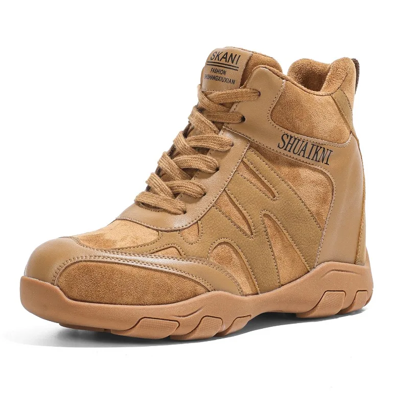 Luxury Designer Shoes for Women 9Cm Height Increase Ankle Boots for Women Outdoor Mountaineering High-top Velvet Cotton Shoes 신발
Luxury Designer Shoes for Women 9Cm Height Increase Ankle Boots for Women Outdoor Mountaineering High-top Velvet Cotton Shoes 신발