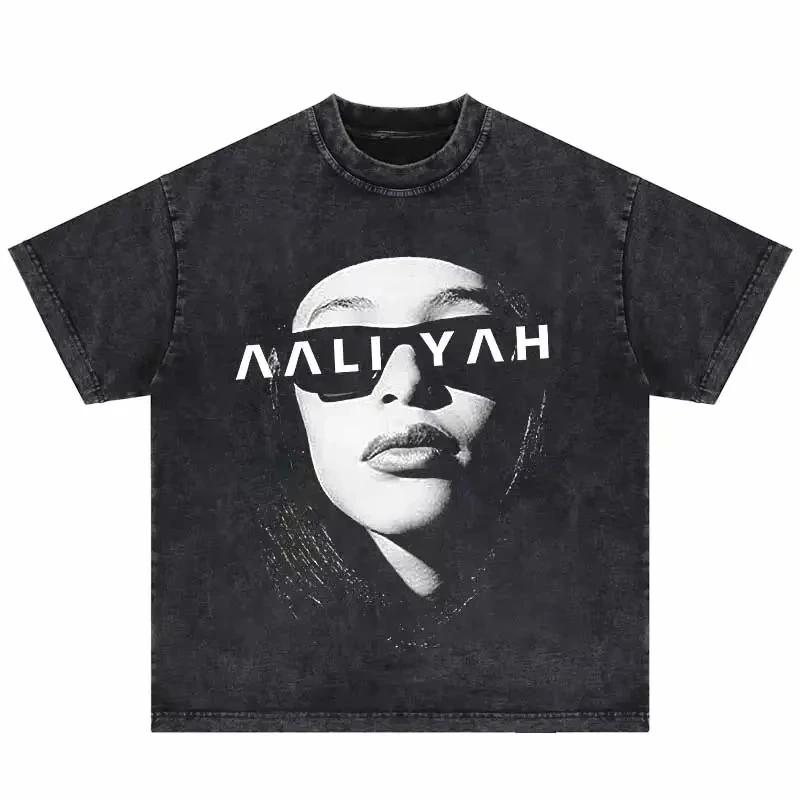 Hip Hop Street Wear Men's T-shirt Women's Portrait Print T-shirt Harajuku Oversized Retro Men's Casual Cotton Print T-shirt
Hip Hop Street Wear Men's T-shirt Women's Portrait Print T-shirt Harajuku Oversized Retro Men's Casual Cotton Print T-shirt