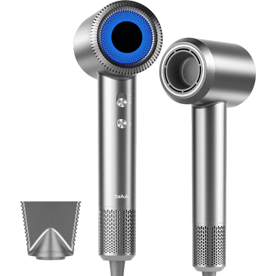 High-Speed Ionic Hair Dryer 160000 RPM Motor Low Noise Thermo-Control Portable Blow Dryer with Magnetic Nozzle for Home Travel
High-Speed Ionic Hair Dryer 160000 RPM Motor Low Noise Thermo-Control Portable Blow Dryer with Magnetic Nozzle for Home Travel
