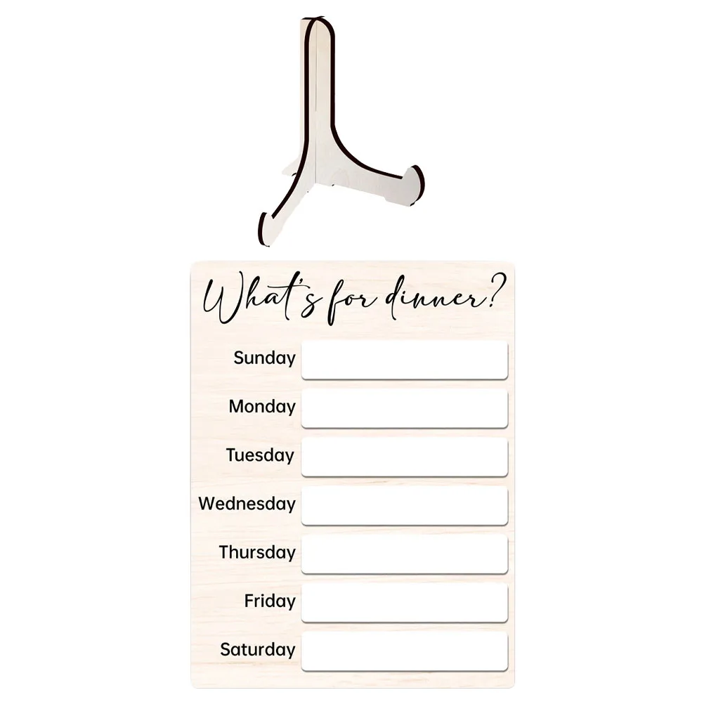 1 set Magnetic Menu Dry Erase Fridge Planner Note Board Wooden Meal Sheet Board Magnetic Fridge Kitchen Refrigerator
1 set Magnetic Menu Dry Erase Fridge Planner Note Board Wooden Meal Sheet Board Magnetic Fridge Kitchen Refrigerator