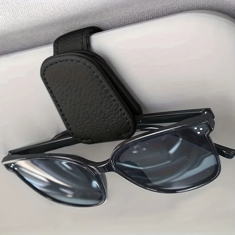 1pc Magnetic PU Leather Car Visor Fashion Glasses Holder, Fashion Glasses Holders for Car, Car Interior Visor Accessories
1pc Magnetic PU Leather Car Visor Fashion Glasses Holder, Fashion Glasses Holders for Car, Car Interior Visor Accessories