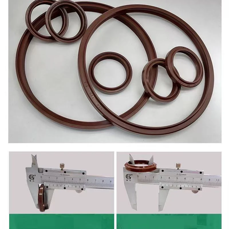 Height 6.5mm Step 5mm LBH Type FKM Rubber Hydraulic Dust Seal Piston Rod Dust Ring Cylinder Dust-Proof Wiper Seal ID 31.5mm-70mm
Height 6.5mm Step 5mm LBH Type FKM Rubber Hydraulic Dust Seal Piston Rod Dust Ring Cylinder Dust-Proof Wiper Seal ID 31.5mm-70mm