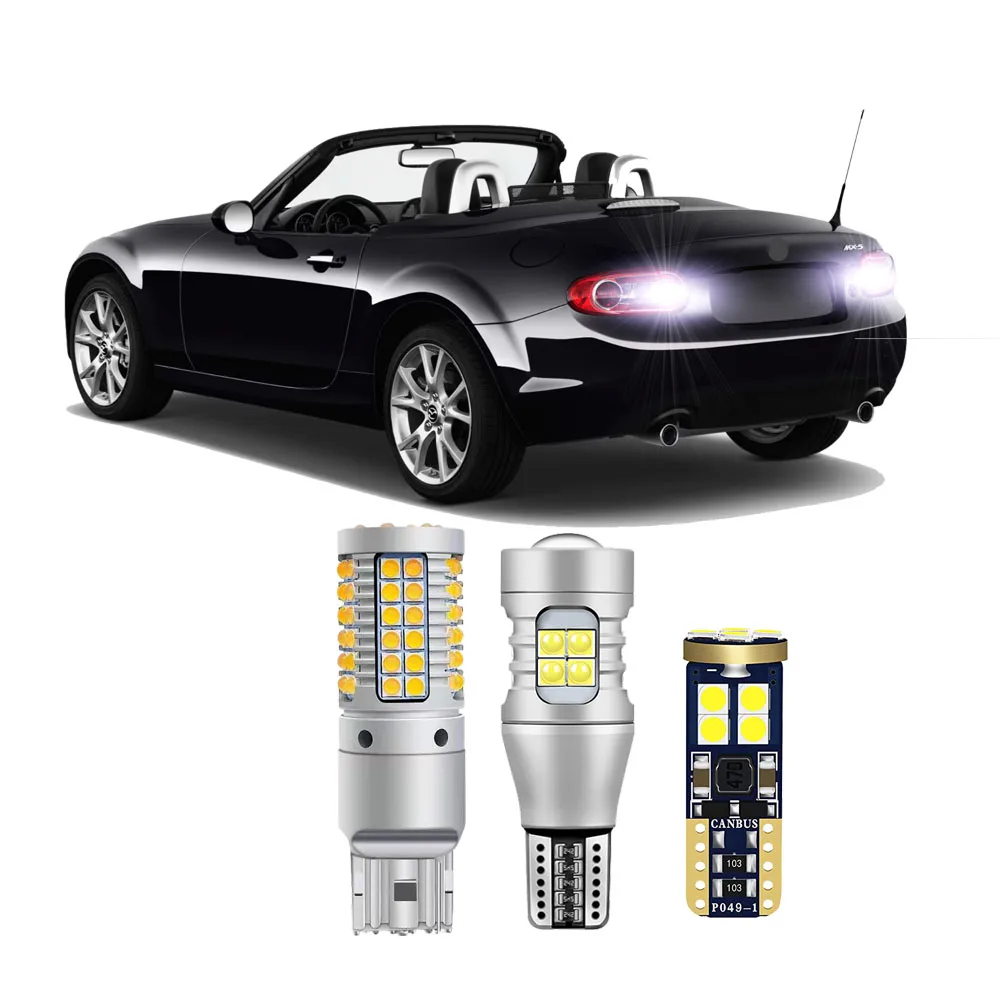 Canbus Car Led Bulbs For Mazda MX-5 Miata 2006-2015 Rear Turn Signal Backup Reversing License Plate Light
Canbus Car Led Bulbs For Mazda MX-5 Miata 2006-2015 Rear Turn Signal Backup Reversing License Plate Light