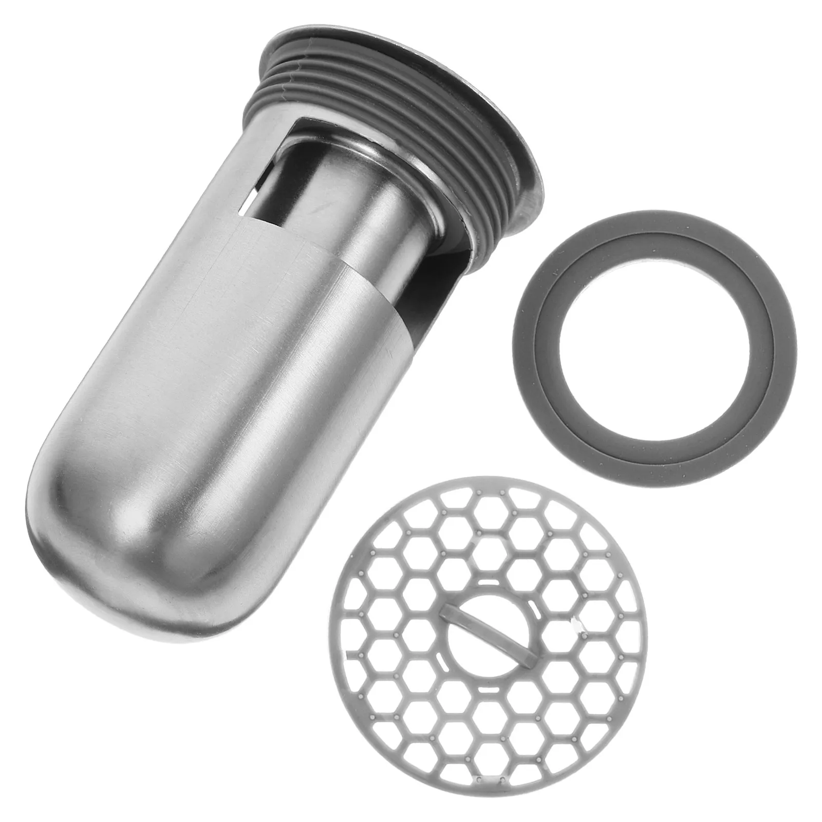 304 Stainless Floor Drain Core Anti-Odor Gas Sealer Backflow Preventer Drain Plug for Kitchen Bathroom Shower Sewer Hair Catcher
304 Stainless Floor Drain Core Anti-Odor Gas Sealer Backflow Preventer Drain Plug for Kitchen Bathroom Shower Sewer Hair Catcher