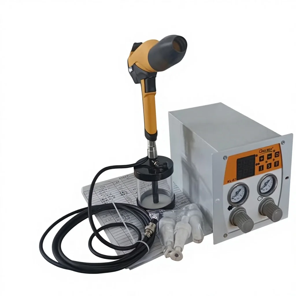 High Quality Change Color Fast Powder Coating Spray Gun Small Size Test Spray Gun Powder Spray Machine with CE
High Quality Change Color Fast Powder Coating Spray Gun Small Size Test Spray Gun Powder Spray Machine with CE