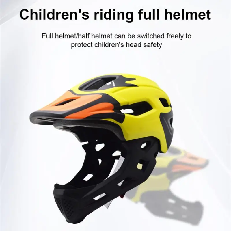 Kids Full Face Cycling Helmet Children's Sports Skateboarding Roller Skating Helmet Mtb Bike Motorcycle Helmet Cycling Equipment
Kids Full Face Cycling Helmet Children's Sports Skateboarding Roller Skating Helmet Mtb Bike Motorcycle Helmet Cycling Equipment
