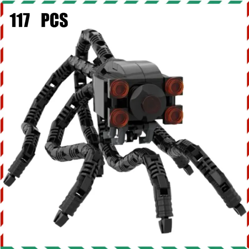 MOC Tentacle Robot Building Blocks - Sci-Fi Mech Army Builder Robot Monster Model Kit, Minifig Scale Action Figure Model
MOC Tentacle Robot Building Blocks - Sci-Fi Mech Army Builder Robot Monster Model Kit, Minifig Scale Action Figure Model