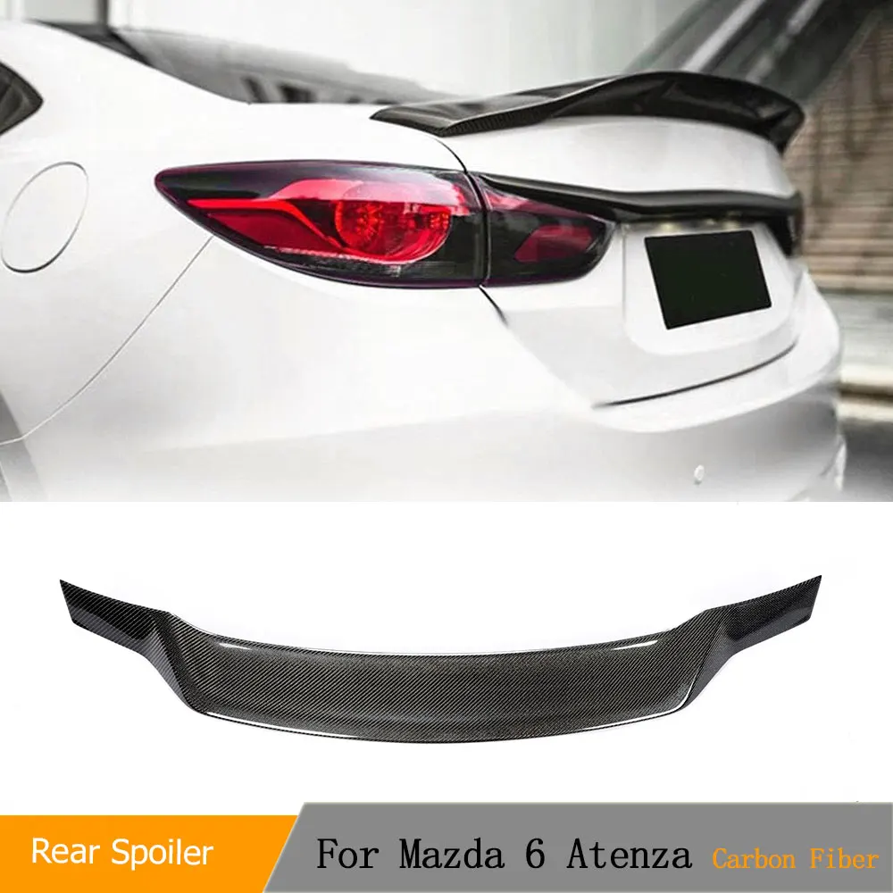 Carbon Fiber Rear Trunk Spoiler Fits for Mazda 6 Atenza Sedan 4 Door 2013-2019 Rear Boot Lid Highkick Tail Wing Lip Spoiler
Carbon Fiber Rear Trunk Spoiler Fits for Mazda 6 Atenza Sedan 4 Door 2013-2019 Rear Boot Lid Highkick Tail Wing Lip Spoiler