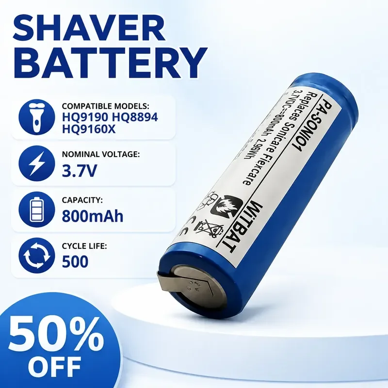 For HQ9190 HQ8894 HQ9160XL Shaver Battery 036-11290
For HQ9190 HQ8894 HQ9160XL Shaver Battery 036-11290