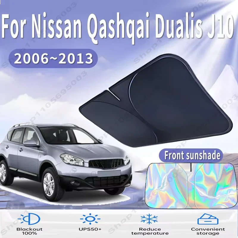For Nissan Qashqai Dualis J10 2006-2013 Car Sun Viso Front Window Windshield Sunshade Heat Insulation Summer Sun UV Protection
For Nissan Qashqai Dualis J10 2006-2013 Car Sun Viso Front Window Windshield Sunshade Heat Insulation Summer Sun UV Protection