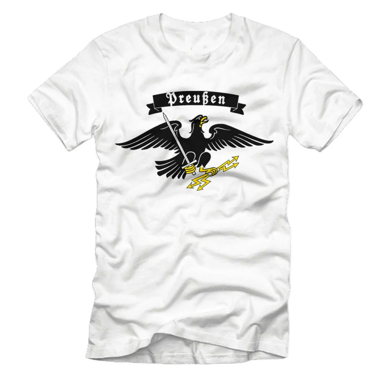 Freistaat Preußen Adler Bürger T-Shirt Men's 100% Cotton Casual T-shirts Loose Top Size S-3XL
Freistaat Preußen Adler Bürger T-Shirt Men's 100% Cotton Casual T-shirts Loose Top Size S-3XL