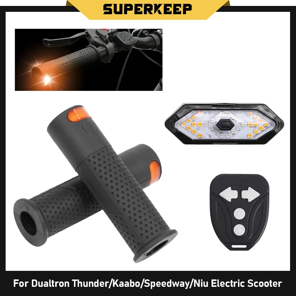 Универсальный светодиодный поворотник для электросамокатов Dualtron Thunder/Kaabo/Speedway/Niu, левая и правая ручка, беспроводной пульт управления, рукоятка
Универсальный светодиодный поворотник для электросамокатов Dualtron Thunder/Kaabo/Speedway/Niu, левая и правая ручка, беспроводной пульт управления, рукоятка