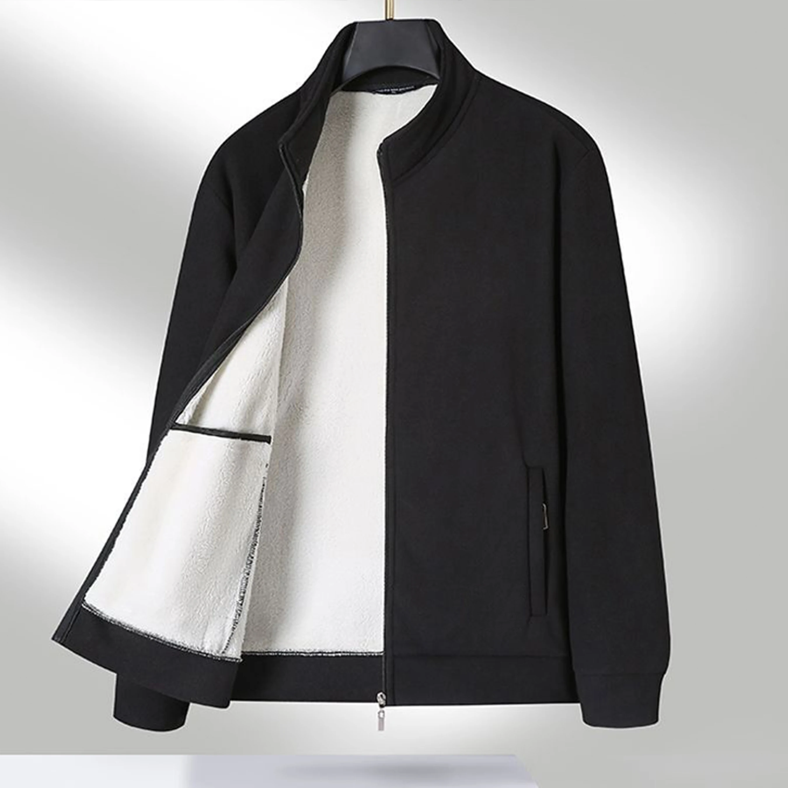 New Men's Outdoor Fleece Jacket Winter Autumn Relaxed Fit Casual Style Coats Mens Thickened Fleece-Lined Jackets Men Clothing
New Men's Outdoor Fleece Jacket Winter Autumn Relaxed Fit Casual Style Coats Mens Thickened Fleece-Lined Jackets Men Clothing